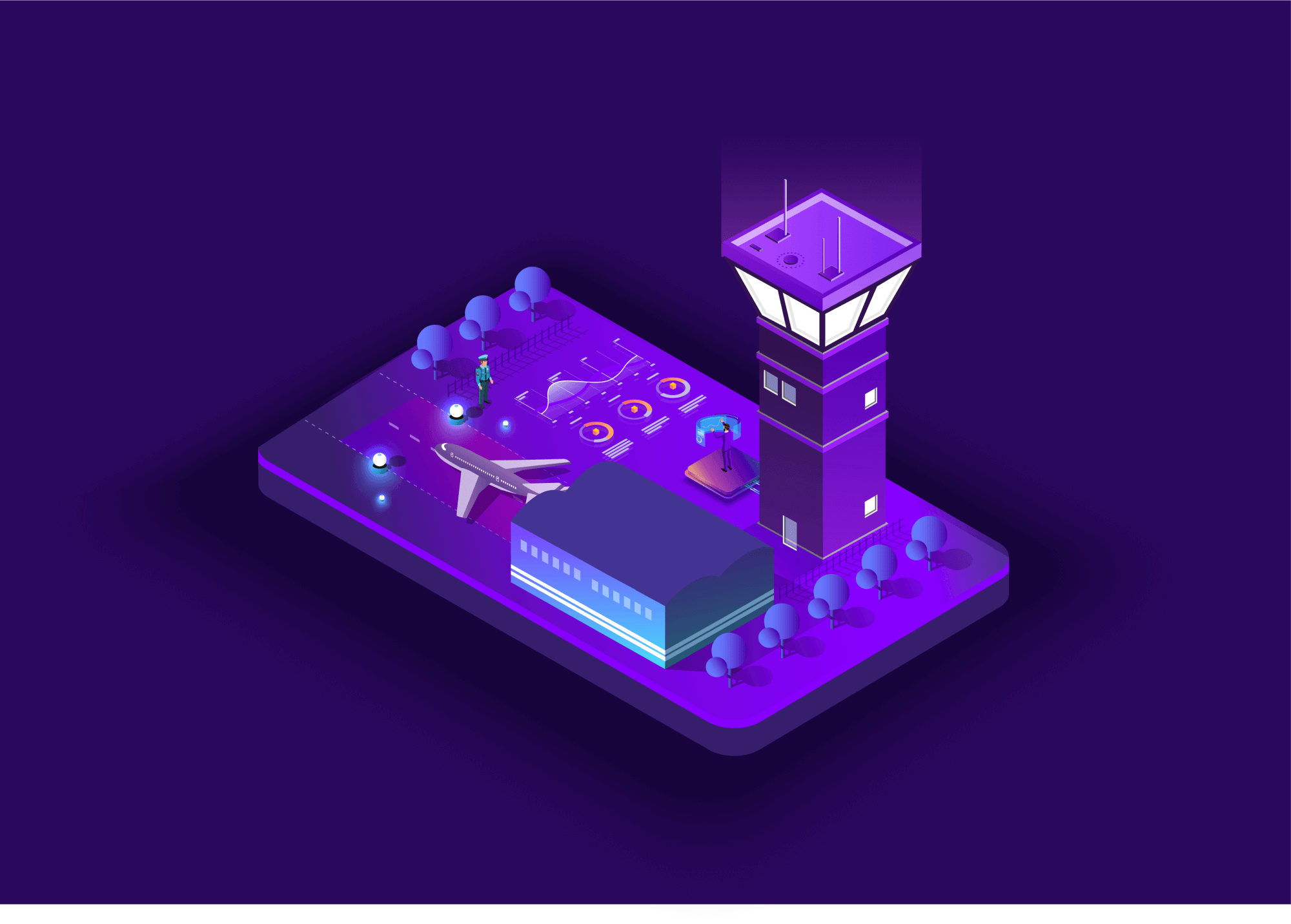 Vanuit onze hangars houden wij je website gedurende de gehele vlucht in topconditie.