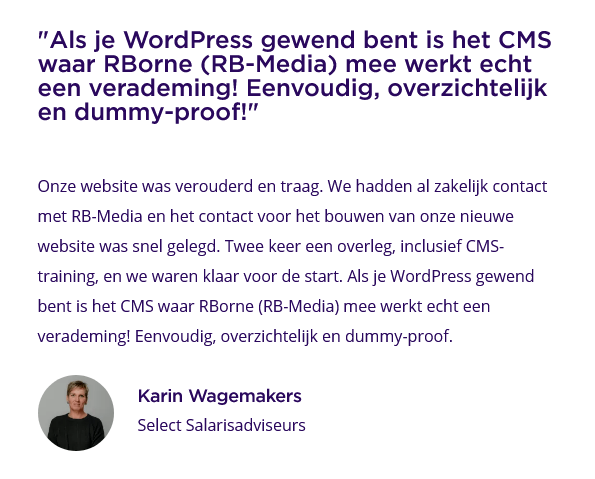 Een succesvolle website laten maken!
